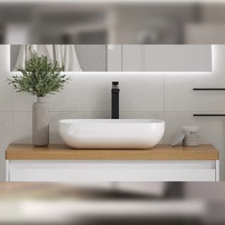 Столешница Velvex Klaufs 1000 без отверстий, Invisible Line