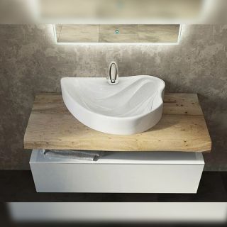 Столешница Velvex Klaufs 120 левая, дуб французский