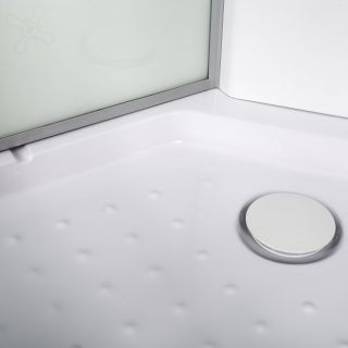 Душевая кабина Deto L 902 L N без крыши 120х80х200 см