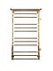 Полотенцесушитель водяной Indigo Brace LBCW100-50GDPR-б/п-60K3пр.с полкой 100x50 см золото