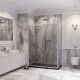 Душевой уголок Ambassador Forsa 17021117AX-80AX 110x80см хром/прозрачное