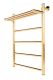 Полотенцесушитель водяной Indigo Line LLSHW70-50GDPK3 с полкой 70x50 см золото