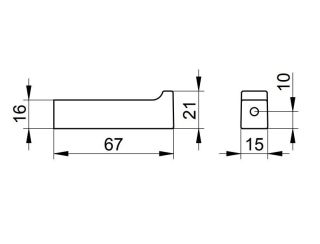 Крючок для халата Keuco Edition 11116010000 хром