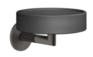 Мыльница Gessi Ingranaggio 63802.707 чёрный брашированный