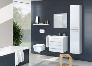 Тумба под раковину Villeroy Boch Avento 60 A88900B4 подвесная Белая