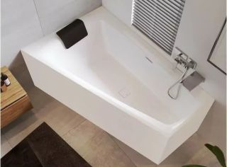 Акриловая ванна Riho Still Smart Plug and Play B101008005 R 170х110см белый