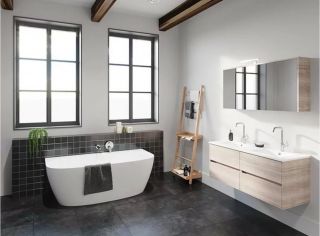 Акриловая ванна Riho Omega Back2Wall  B094001005 170x80см белый