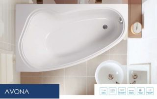 Акриловая ванна VagnerPlast Avona VPBA159AVO3LX-04 левая 150x90см белый