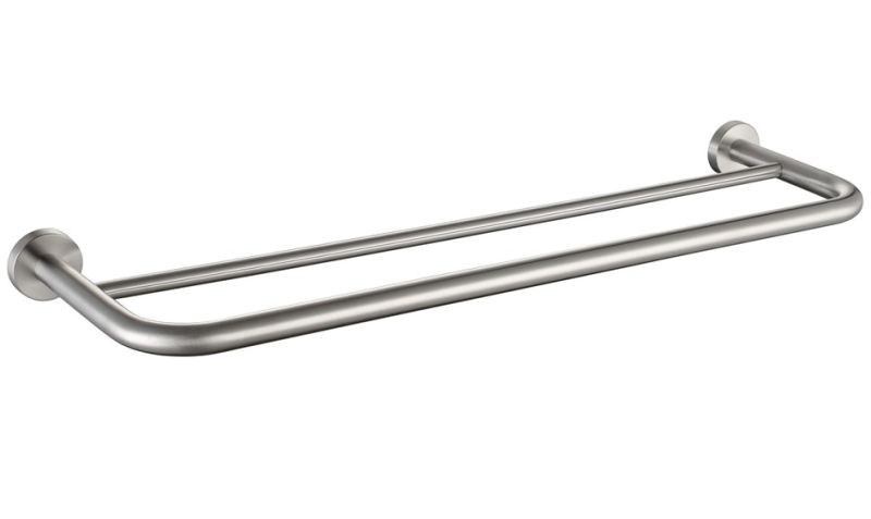 Полотенцедержатель двойной Melana MLN-866002 сатин