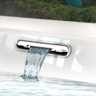 Акриловая ванна Riho Inspire Velvet Fall B091004105 160х75см заполнение через перелив белый матовый