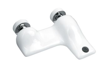 Смеситель для ванны с душем Timo Helmi белый/хром 4014/00-16Y