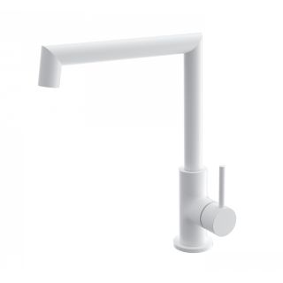 Смеситель для кухни Wonzon & Woghand WW-L1005-MW белый матовый