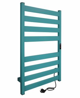 Полотенцесушитель электрический Indigo Oktava Slim 5 LСLOKS5E80-50CLRt 80x50 см бирюзовый