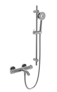 Смеситель для ванны и душа Milleau Tissage  ML81803/0705BD-CR хром