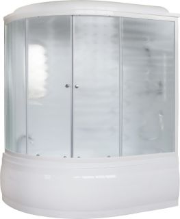 Душевой бокс Royal Bath ALP правый стекло матовое 150x100см RB150ALP-C-R