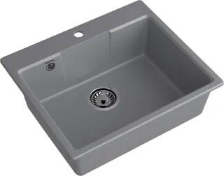 Мойка кухонная GranFest URBAN 658 темно-серый