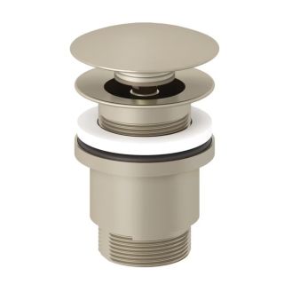 Донный клапан для раковины Kludi 10426N5-00 с функцией push-open никель брашированный