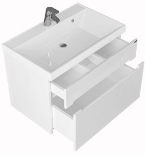 Тумба под раковину СанТа Лондон 224003л 70см белый