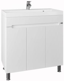 Тумба под раковину СанТа Лондон 224018 80см белый