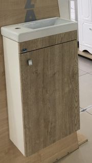 Тумба под раковину Bellezza Комо 40см дуб светлый 00000011549