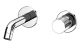 Встраиваемый смеситель для раковины Paini Cox Grip 7GCR208 хром