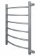 Полотенцесушитель водяной Indigo Arc LASW70-40MG-б/п-60 70x40 см серый матовый