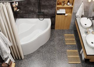 Акриловая ванна VagnerPlast Iris VPBA143IRI3X-04 143см белый