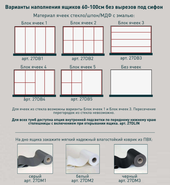 Подвесная тумба Salini Domino 27D112ON 120см эмаль Onda Plus