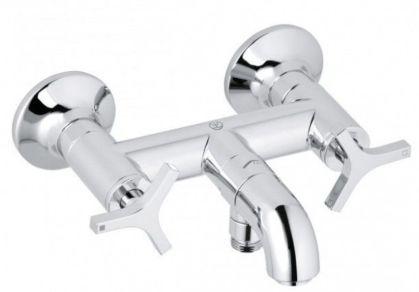 Смеситель для ванны и душа Kludi Nova Fonte Deco хром 205400539