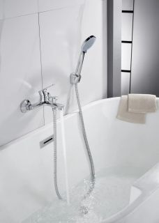 Смеситель для ванны Knotlor KN-52, хром