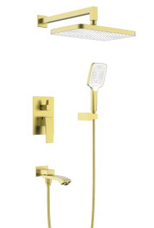 Душевой комплект Raglo R01.27.03 золотой сатин