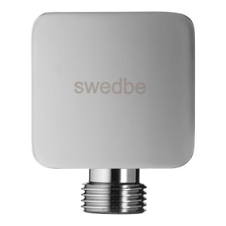 Шланговое подсоединение Swedbe Platta 5508 хром