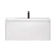 Тумба под раковину подвесная Velvex Klaufs tp.KLA.MAR.100.1Y белый, 100 см