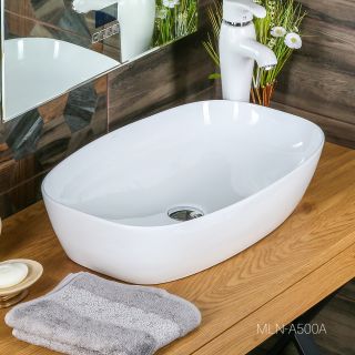 Накладная раковина Melana A500A-805 60см белый