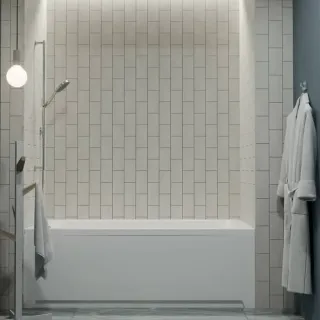 Акриловая ванна 1ACReal Тори Щ0000044550 160x70 см на Х-каркасе белый