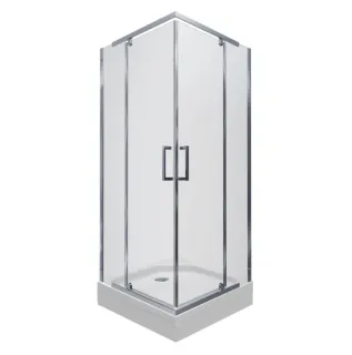 Душевой уголок Triton Каппа Щ0000054221 90x90 см профиль хром стекло прозрачное