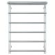 Полотенцесушитель водяной Laris Стандарт 73208012 с полкой П6 50x70см хром