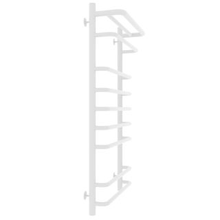 Полотенцесушитель водяной Laris Стандарт 73208013БМ с полкой П9 50x100см белый матовый