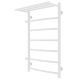Полотенцесушитель водяной Laris Классик 73208025БМ левый с полкой П7 50x80см белый матовый
