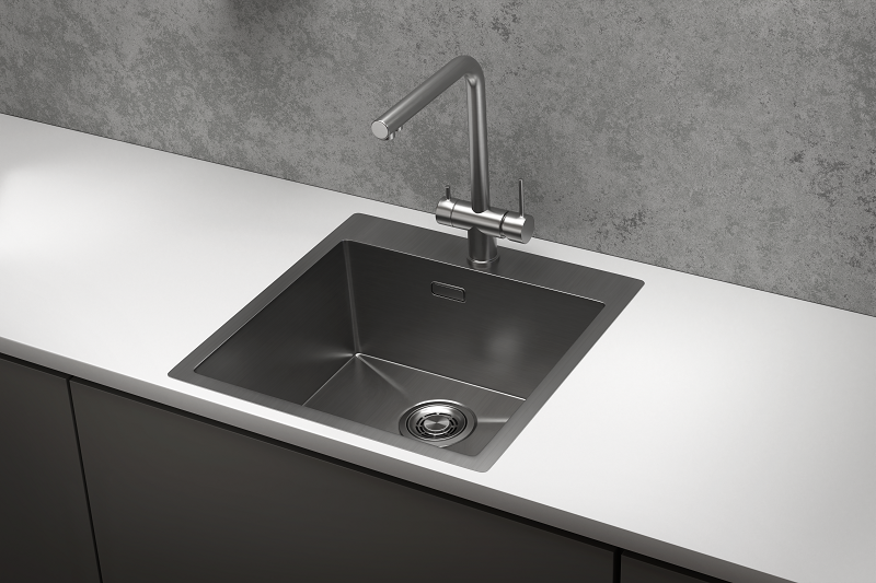Мойка кухонная Granula 5151, СТАЛЬ САТИН