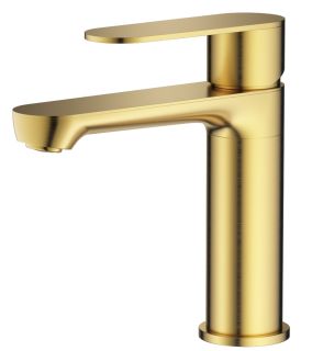 Смеситель для раковины Splenka S222.10.03 золотой сатин