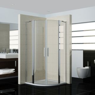 Душевой уголок Good Door Pandora R-90-T-CH стекло прозрачное с рисунком Тростник