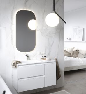 Зеркало с подсветкой Aqwella SOUL SOUL0255AH 55 см