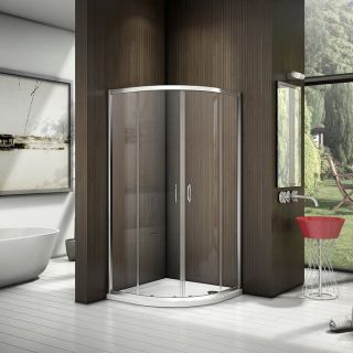 Душевой уголок Good Door Latte R-90-C-WE стекло прозрачное