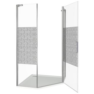 Душевой уголок Good Door Fantasy PNT-100-C-CH стекло прозрачное