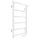 Полотенцесушитель электрический Laris Прайм ЧК П6 400x600 R 75201060 Белый муар