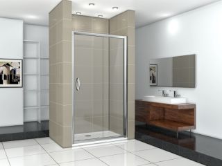 Душевая дверь Good Door Infinity WTW-130-C-CH стекло прозрачное