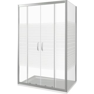 Душевая дверь в нишу Good Door Infinity WTW-TD-150-G-CH стекло матовое