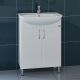 Тумба под раковину СанТа Сити 201075 60см белый