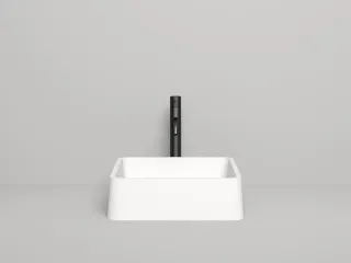 Накладная раковина Salini Gloria 02 S-Stone 1102202M 42см белый матовый